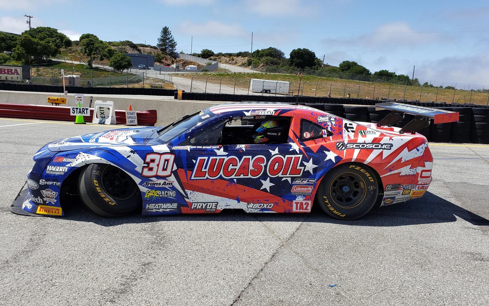 Tough Luck for Abbate at Laguna Seca